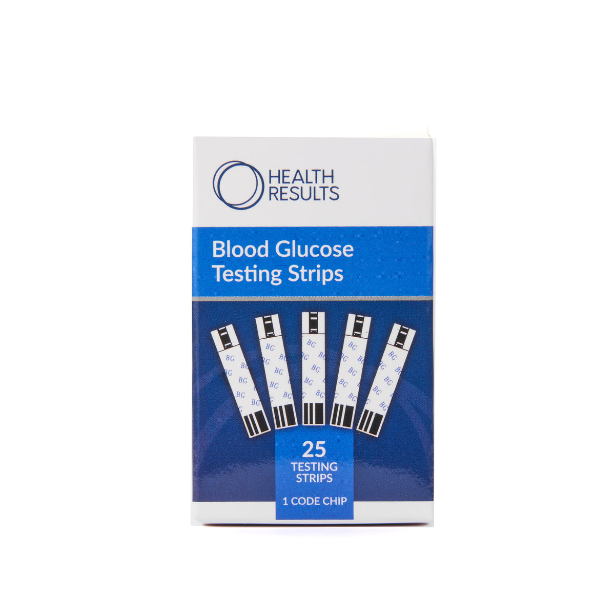 Blood Glucose Test Strips (25 strips) Health Results